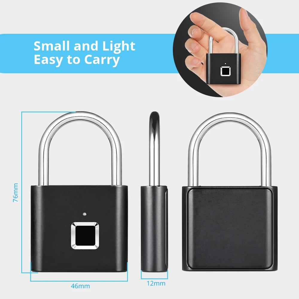 Keyless USB Charging Fingerprint